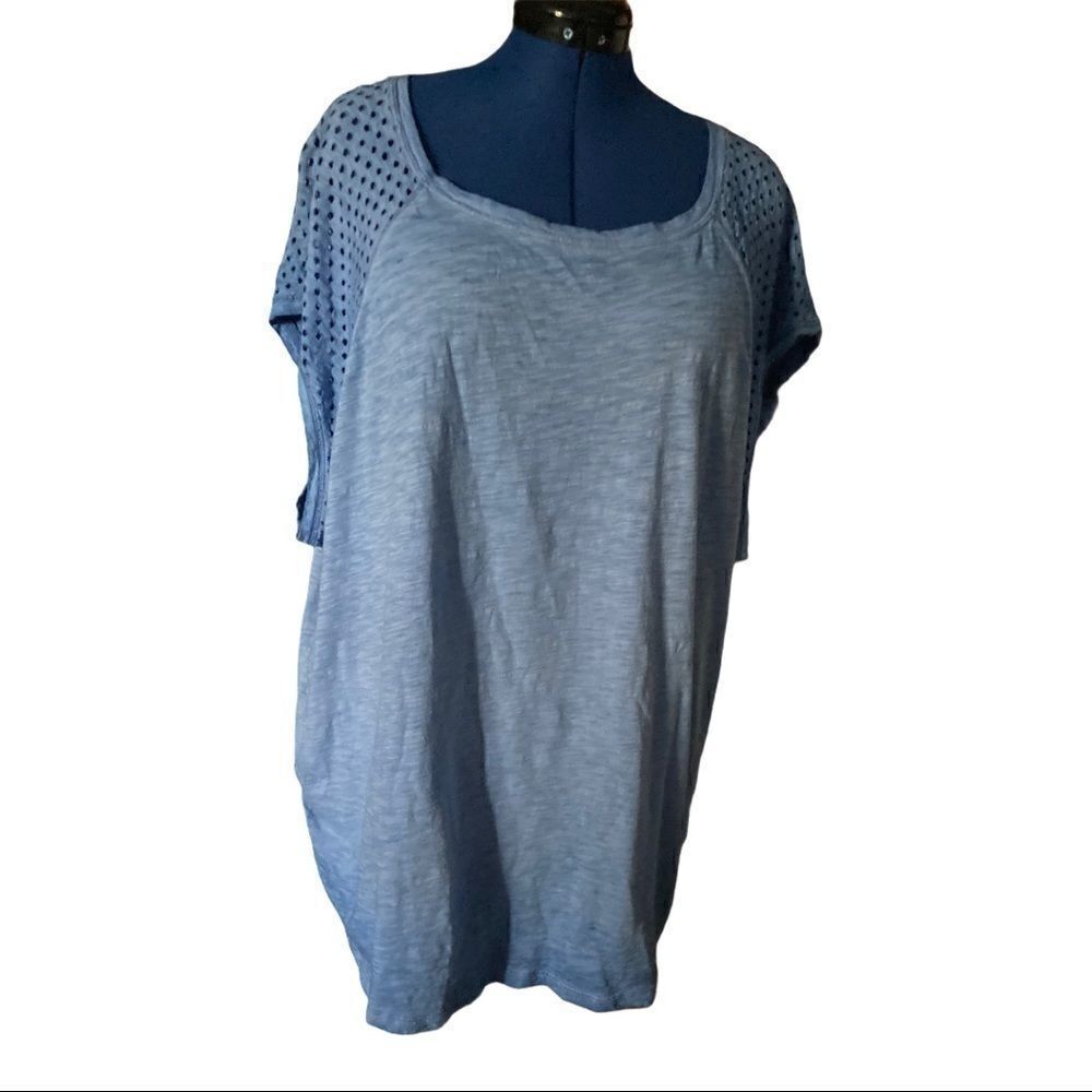 KENSIE Performance , Women’s Blue Top,, Size 3X‎